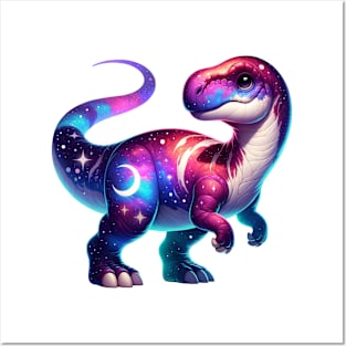 Cute Coloful Dinosaur Posters and Art